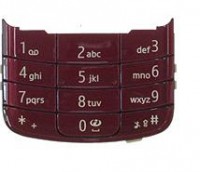 originální klávesnice Nokia 6210n spodní red