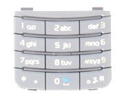 originální klávesnice Nokia 6110n spodní bílá