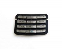 originální klávesnice spodní Nokia N71 silver