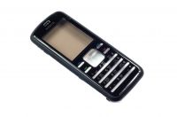 originální přední kryt Nokia 6080 black silver Greek