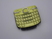 originální klávesnice Nokia C3 green česká QWERTZ