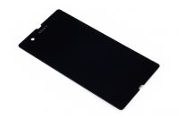 LCD displej + sklíčko LCD + dotyková plocha Sony C6603 Xperia Z black