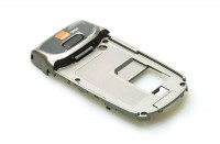 originální střední rám Samsung D500 silver s logem Orange