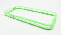  bumper pro Apple iPhone 5, 5S, SE zelený transparentní