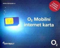 O2 SIM karta, Internet na 3 měsíce zdarma, microSIM