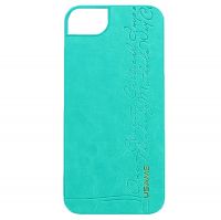 USAMS pouzdro Merry Green kožené pro Apple iPhone 5, 5S, SE