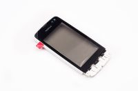 originální sklíčko LCD + dotyková plocha + přední kryt Nokia Asha 311 white
