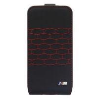 BMW pouzdro M Interior Seats Flip black pro Samsung G900 Galaxy S5