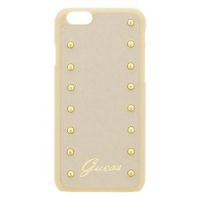 Guess zadní kryt Studded Cream pro Apple iPhone 6, 6S Plus 5.5