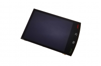 originální LCD displej + sklíčko LCD + dotyková plocha BlackBerry 9520 black SWAP