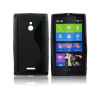 Back Case pouzdro Lux Design S black pro Nokia XL