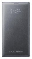 originální pouzdro Samsung EF-NN910BC LED black s kapsou pro Samsung N910 Galaxy Note 4