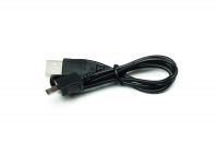 Originální datový kabel Aligator pro outdoor telefony s prodlouženým konektorem 2A microUSB black 1m