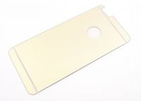 Ochranné tvrzené sklo na zadní kryt GOLD pro Apple iPhone 6, 6S - 4.7