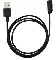 datový kabel Sony magnetický Black pro Sony Xperia C6903, D5503, D6503 1m