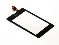 sklíčko LCD + dotyková plocha Sony C1505, C1605 Xperia E black