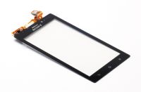 sklíčko LCD + dotyková plocha Sony MT27i Xperia Sola black
