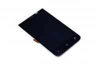 LCD displej + sklíčko LCD + dotyková plocha HTC Desire 200 black