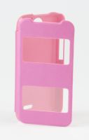 ForCell pouzdro Etui S-View pink pro HTC Desire 310  + dárek v hodnotě 49 Kč ZDARMA