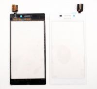 sklíčko LCD + dotyková plocha Sony D2403 Xperia M2 Aqua white