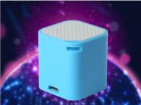 Bluetooth reproduktor SMART BOX se selfie tlačítkem modrý