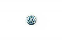 Hliníkový znak Volkswagen VW na klíč průměr 14mm blue