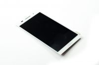 LCD displej + sklíčko LCD + dotyková plocha Huawei Ascend P6 white