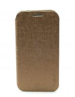 Pudini pouzdro Book Gold pro Samsung G360 Galaxy Core Prime