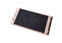 LCD displej + sklíčko LCD + dotyková plocha Huawei Ascend P6 pink