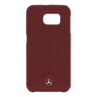 Mercedes zadní kryt Perforated red pro Samsung G920F Galaxy S6