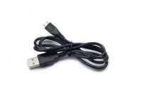 originální datový kabel Aligator 2A s microUSB konektorem black 1m