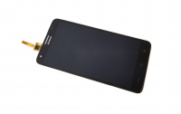 LCD displej + sklíčko LCD + dotyková plocha Honor 3X, Huawei Ascend G750 black