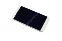 originální LCD displej + sklíčko LCD + dotyková plocha + přední kryt BlackBerry Z10 white 3G-15pin