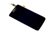 originální LCD displej + sklíčko LCD + dotyková plocha Lenovo S650, S658 black