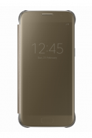 originální pouzdro Samsung EF-ZG930CFEGWW Clear View Cover gold pro Samsung G930 Galaxy S7