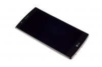 LCD display + sklíčko LCD + dotyková plocha + přední kryt LG H815 G4 black