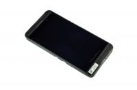 LCD displej + sklíčko LCD + dotyková plocha + přední kryt BlackBerry Z10 black 4G-15pin