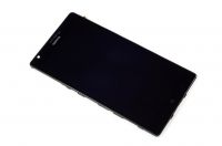 LCD displej + sklíčko LCD + dotyková plocha + přední kryt Nokia Lumia 1520 black