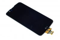 LCD display + sklíčko LCD + dotyková plocha LG K10 K420 black