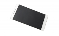 LCD displej + sklíčko LCD + dotyková plocha Huawei Ascend P8 white