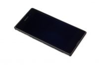 LCD displej + sklíčko LCD + dotyková plocha + přední kryt Sony D2203 Xperia E3 black