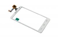 sklíčko LCD + dotyková plocha Alcatel OneTouch OT 993d white