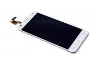 LCD displej + sklíčko LCD + dotyková plocha Alcatel OneTouch Idol 2 mini S OT-6036Y 4.5 white