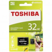 MicroSDHC 32GB Toshiba s adaptérem