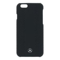 Mercedes pouzdro Perforated Leather Hard Case black pro Apple iPhone 6, 6S
