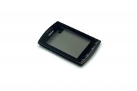 originální sklíčko LCD + dotyková plocha + přední kryt Nokia Asha 303 black SWAP