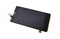 LCD displej + sklíčko LCD + dotyková plocha Huawei Ascend G700 black