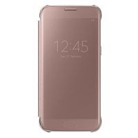 originální pouzdro Samsung EF-ZG930CZEGWW Clear View Cover pink pro Samsung G930 Galaxy S7
