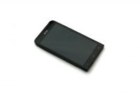 originální LCD displej + sklíčko LCD + dotyková plocha + přední kryt HTC One V black SWAP