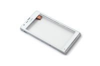 originální sklíčko LCD + dotyková plocha + přední kryt  Sony C5303 white SWAP